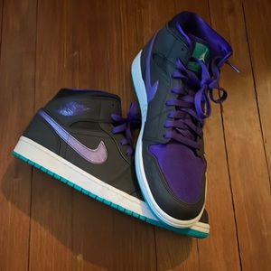 Jordans—Size 11.5– never worn— Blue and Purple